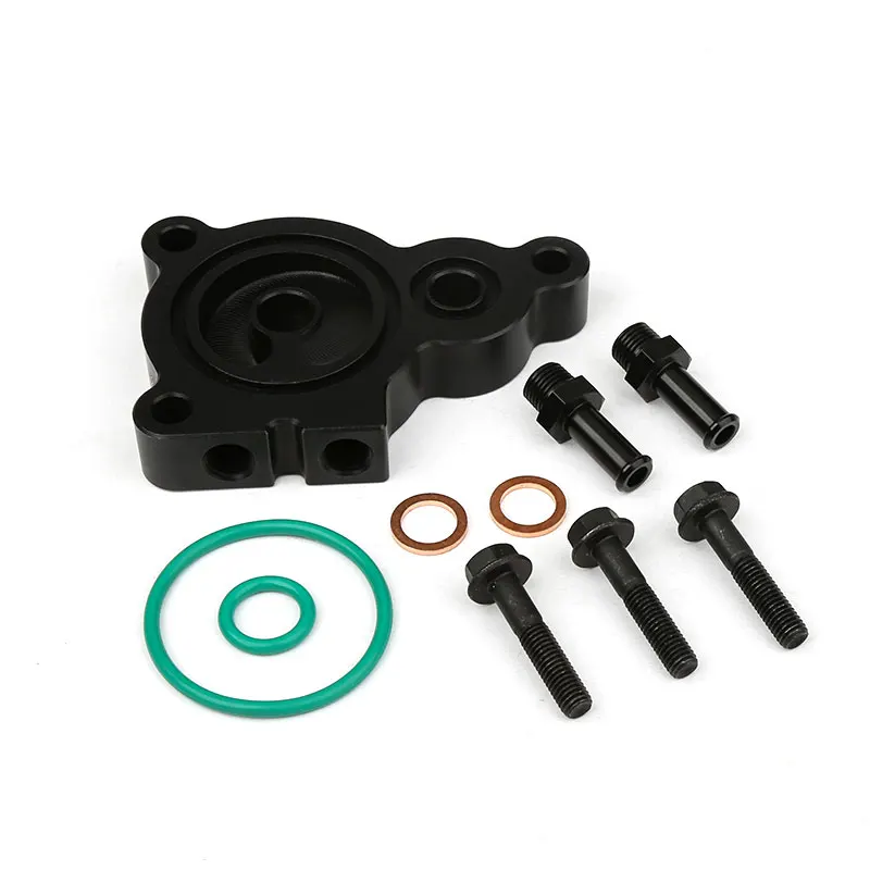 Gear Box Transmission Cooler Adapter Base Plate Sandwich For Fit Gk5 Gr9 1.5L Fc 1.8L Ver1.0 Cvt BB-TCA-106