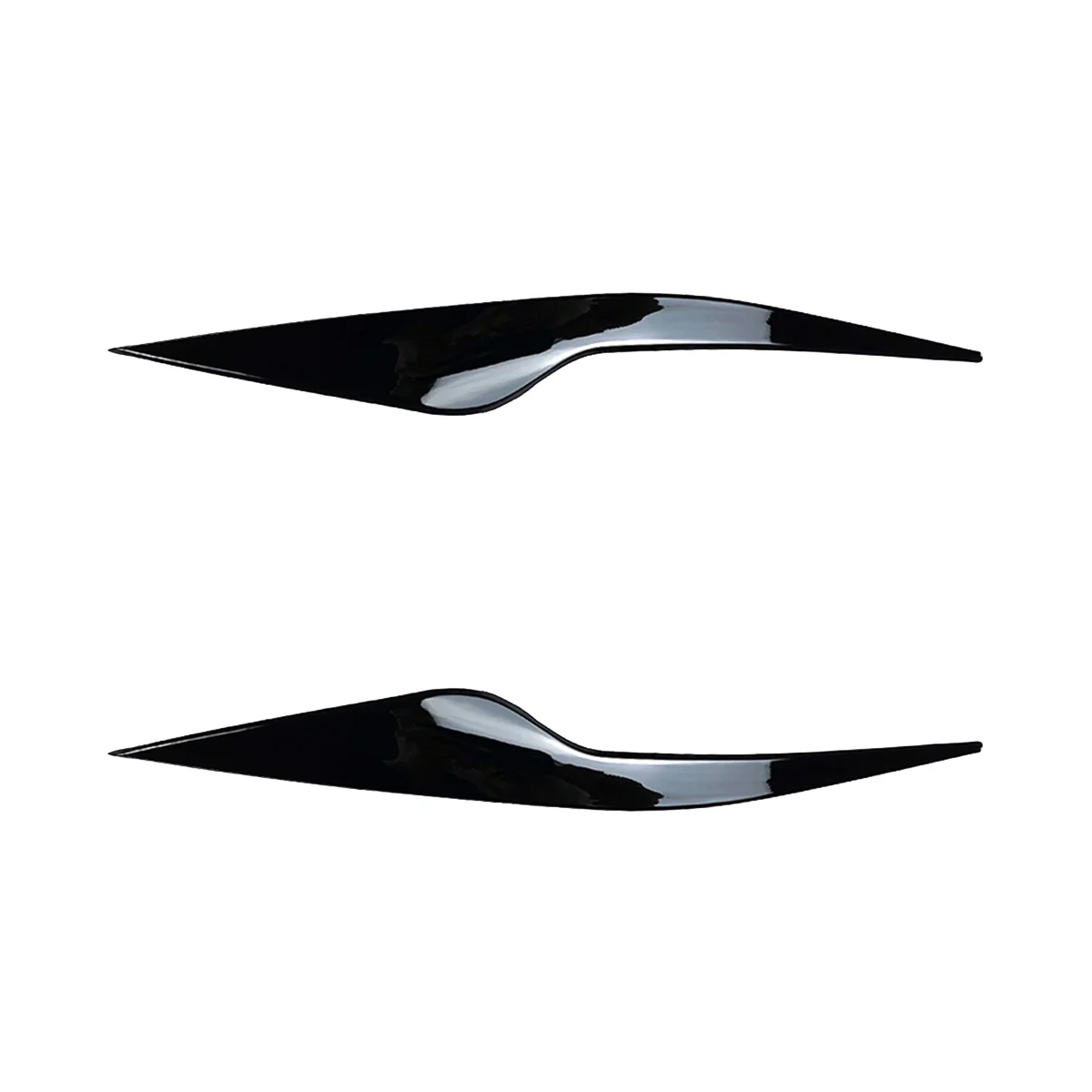 

1Pair Headlight Eyebrows Trim Cover for Ford Focus MK2 C307 2008-2011 Head Light Lamp Eyelid Decorative