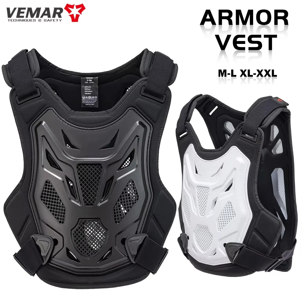 

Motorcycle Back Protector Vest Guard Breathable Anti-Fall Anti-Collision Motocross Armor Riding Cycling MX MTB Body Armor Vest