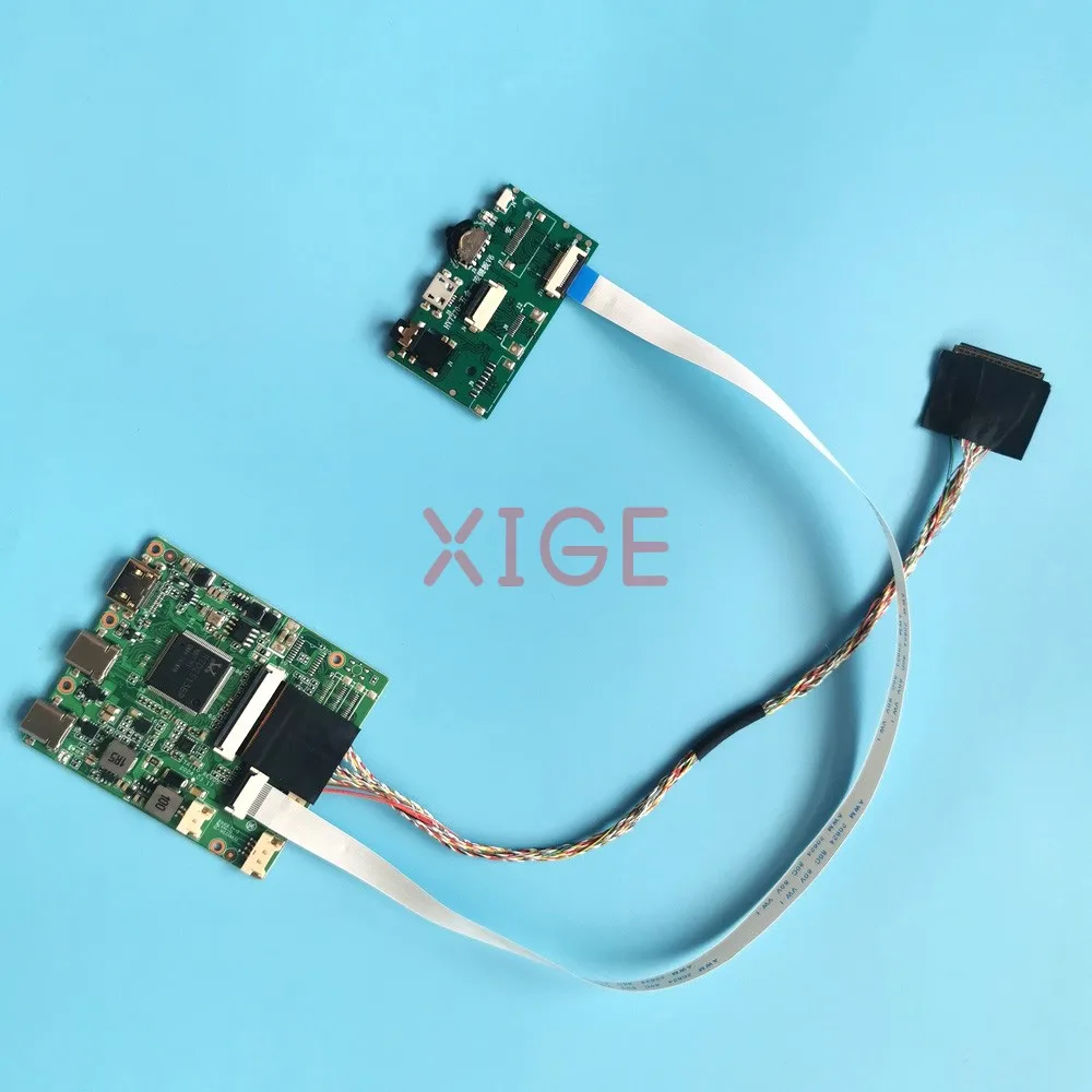 

Плата контроллера драйвера для LP133WH2-TLE1/TLF1/TLGA/TLL3 Kit DIY 1366x768 TYPE-C USB-C Mini-HDMI 40-контактный LVDS 13,3-дюймовый экран ноутбука