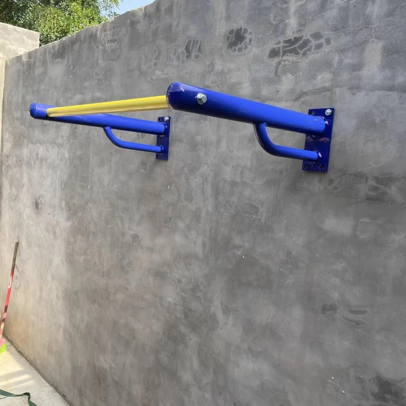 Portable Household Horizontal Bars Indoor Pull Up Wall Outdoor Fixed Wall Single and Parallel Bar Punching Fitness Equipment