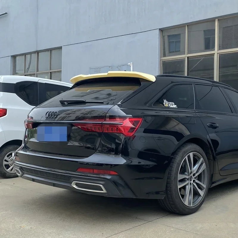 

UBUYUWANT подходит для нового Audi A6 Avant C8 Spoiler 2019-2022 ABS багажник автомобиля крыло хвостовой спойлер для A6 Allroad спойлер аксессуары