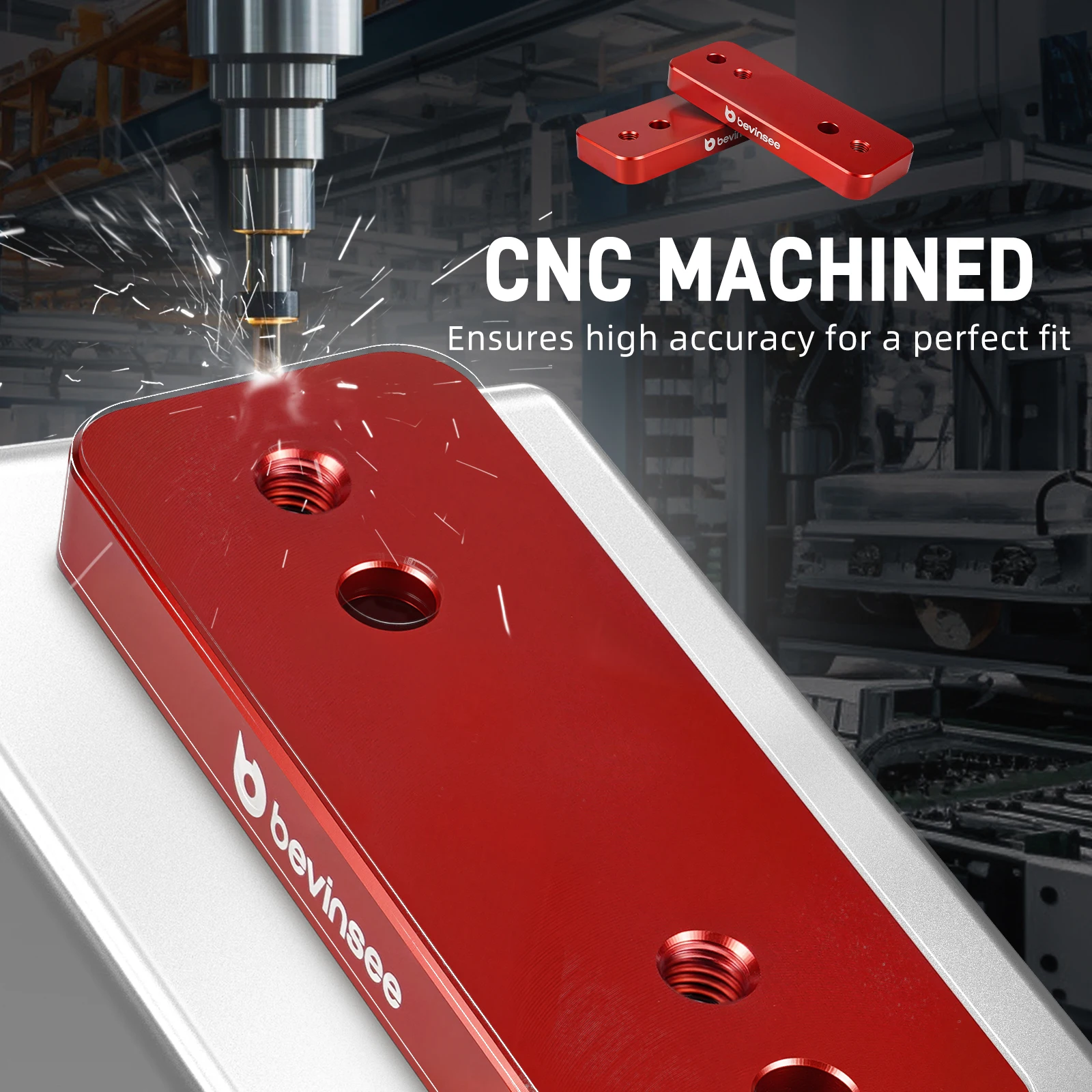 토요타 4러너 10-24 및 토요타 FJ 크루저 10-14용 알루미늄 프론트 서스펜션 스웨이 바 리로케이션 키트, 48824-60190 대체