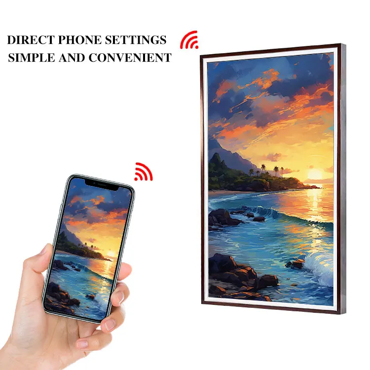 Top Sales Gift Wedding Wifi Cloud Digital Photo Album Video Mailer Lcd 55 Inch Screens Presentation Digital Photo Frame