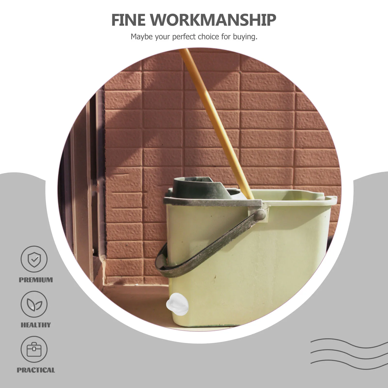 

3Pcs Small Rubber Stopper for Mop Bucket Outlet Leakproof Sealing Plug Replacement Drain Plug Mopping Bucket Accessory