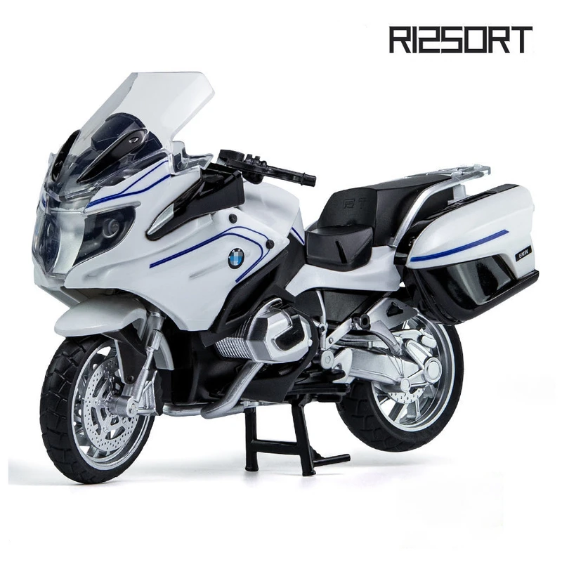 1:12 BMW R1250 RT Alloy Sports Motorcycle Model Diecast Metal Toy Travel Street Motorcycle Model Simulation Collection Kids Gift