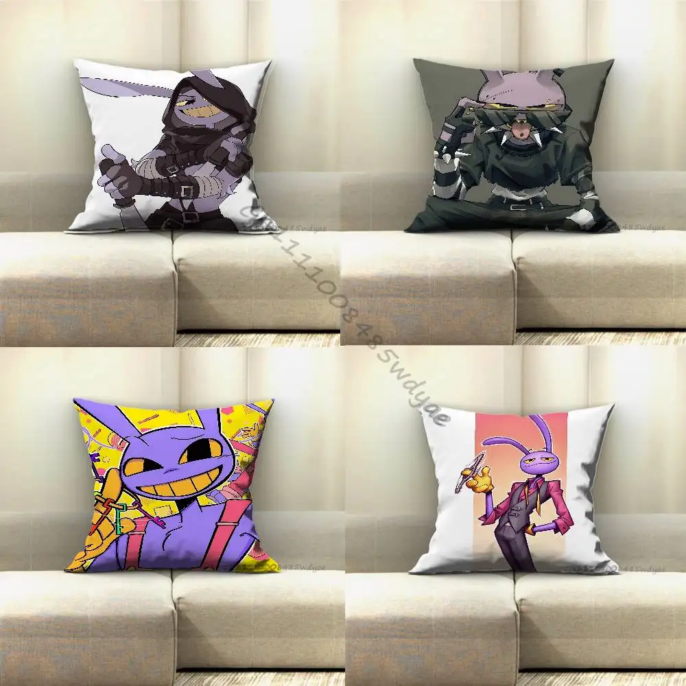 

J-Jax Cartoon T-TADC Button Pillow for Sofa Seat Chair Decorative/Modern Home Decor Print Throw Cushion
