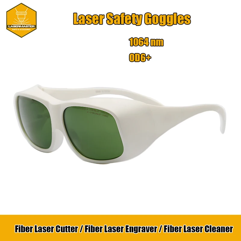 1064nm OD6+ Laser Protection Glasses Wavelength Safety Goggles Eyewear For FIber Laser Cutter Engraver Marker