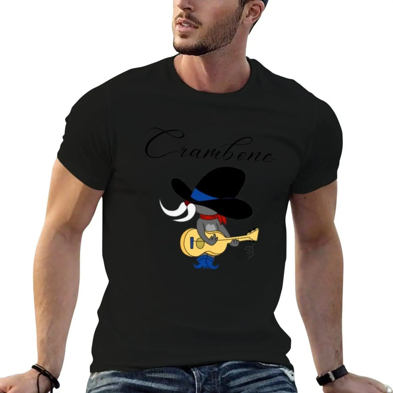 

uncle pecos crambone T-Shirt summer tops graphic t shirts aesthetic clothes customizeds t shirts men
