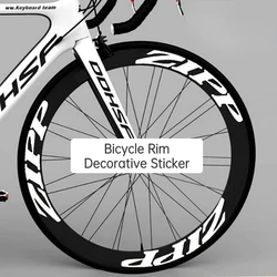 Bicicleta de estrada aro etiqueta da roda da bicicleta decalques pegatinas bicicleta à prova dwaterproof água filme decorativo acessórios ciclismo reflexivo adesivo