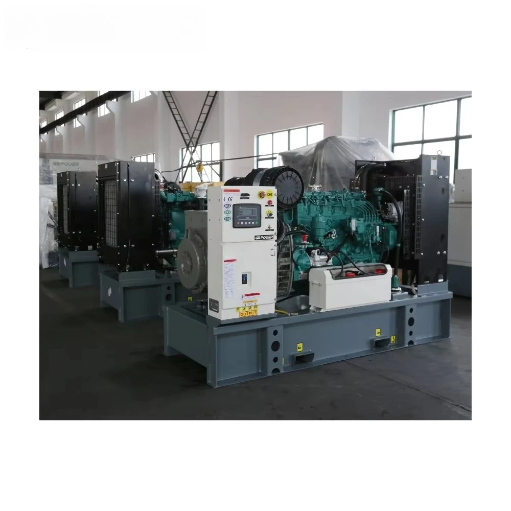Grupo Electrógeno Diésel OEM de Tipo Abierto de 150 KVA, Motor Baudouin 6M11G165, Alternador Leroy Somer TAL-A46-B, 1500 RPM, 50 Hz, ATS, Trifásico