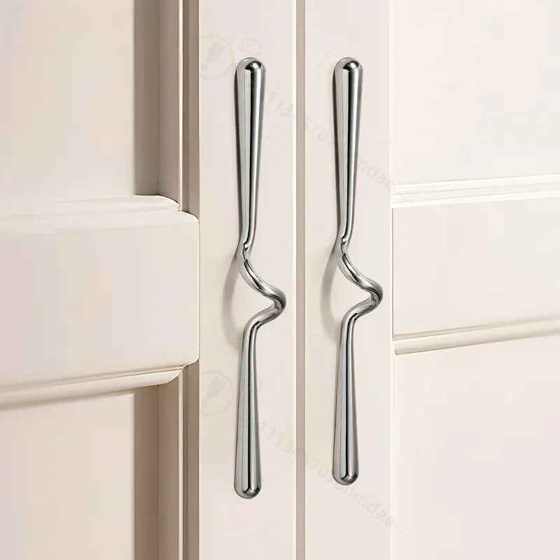 European Light Luxury Drawer Wardrobe Door Handle High End Porch Cabinet TV Cabinet Wine Cabinet Dining Sideboard Furniture