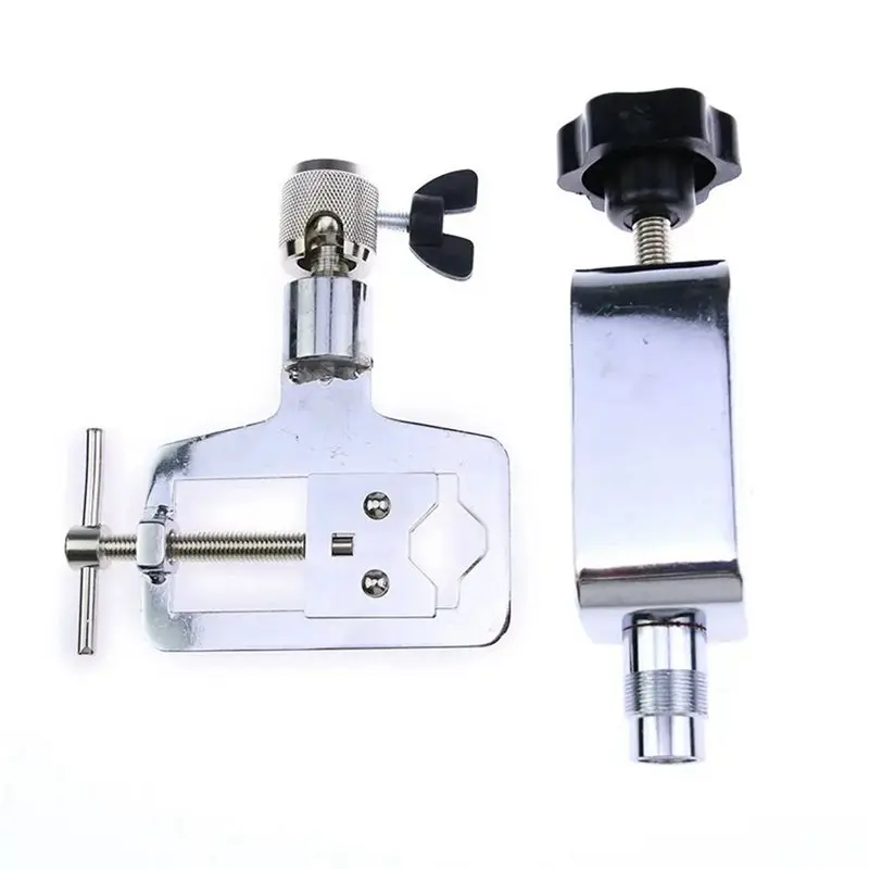 ABVG-2X Practice Clamp Tool Metal Alloy Adjustable Locksmith Tool Softcover Type Practice Lock Vise Clamp