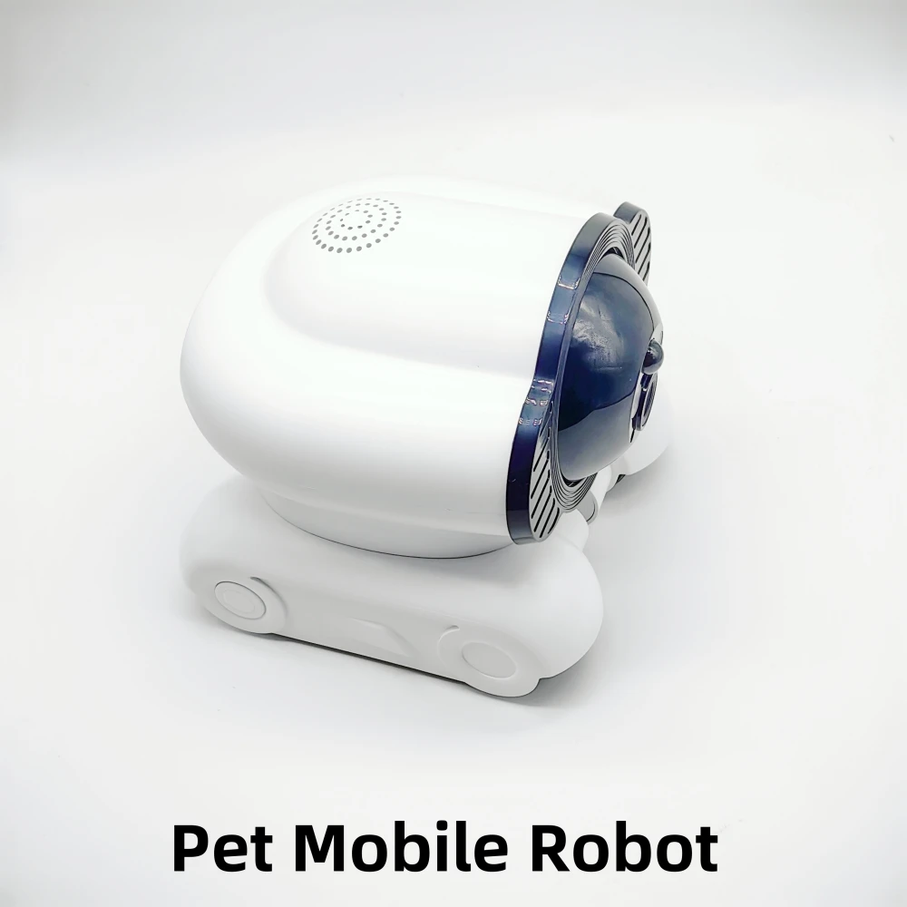 

Mobile Robot Camera with 1080P Real Time and Remote Control for Pet Indoor Home Monitoring