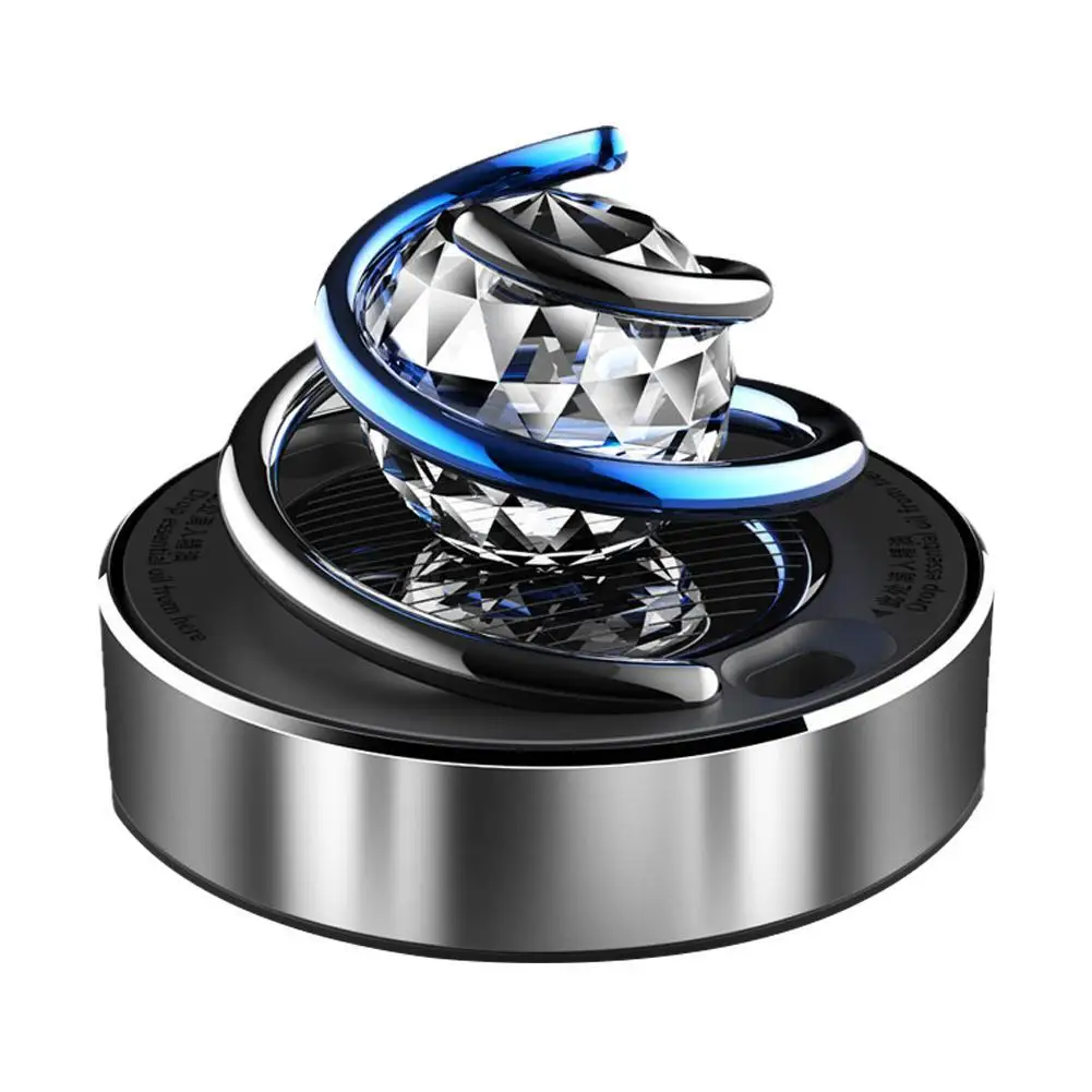 معطر هواء للسيارة يعمل بالطاقة الشمسية، ناشر داخلي يدوم طويلاً، ملحقات صغيرة للسيارة، منقي عطر الهواء J7m8 #6