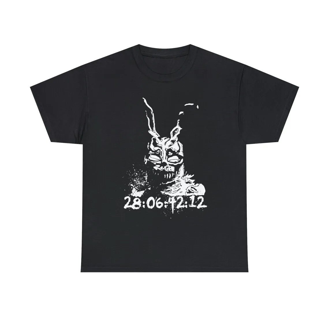 Donnie Darko Movie T-Shirt - 28 06 42 12 Countdown Film Short Sleeve Summer Fashion Vintage Men Women Large Size T shirt