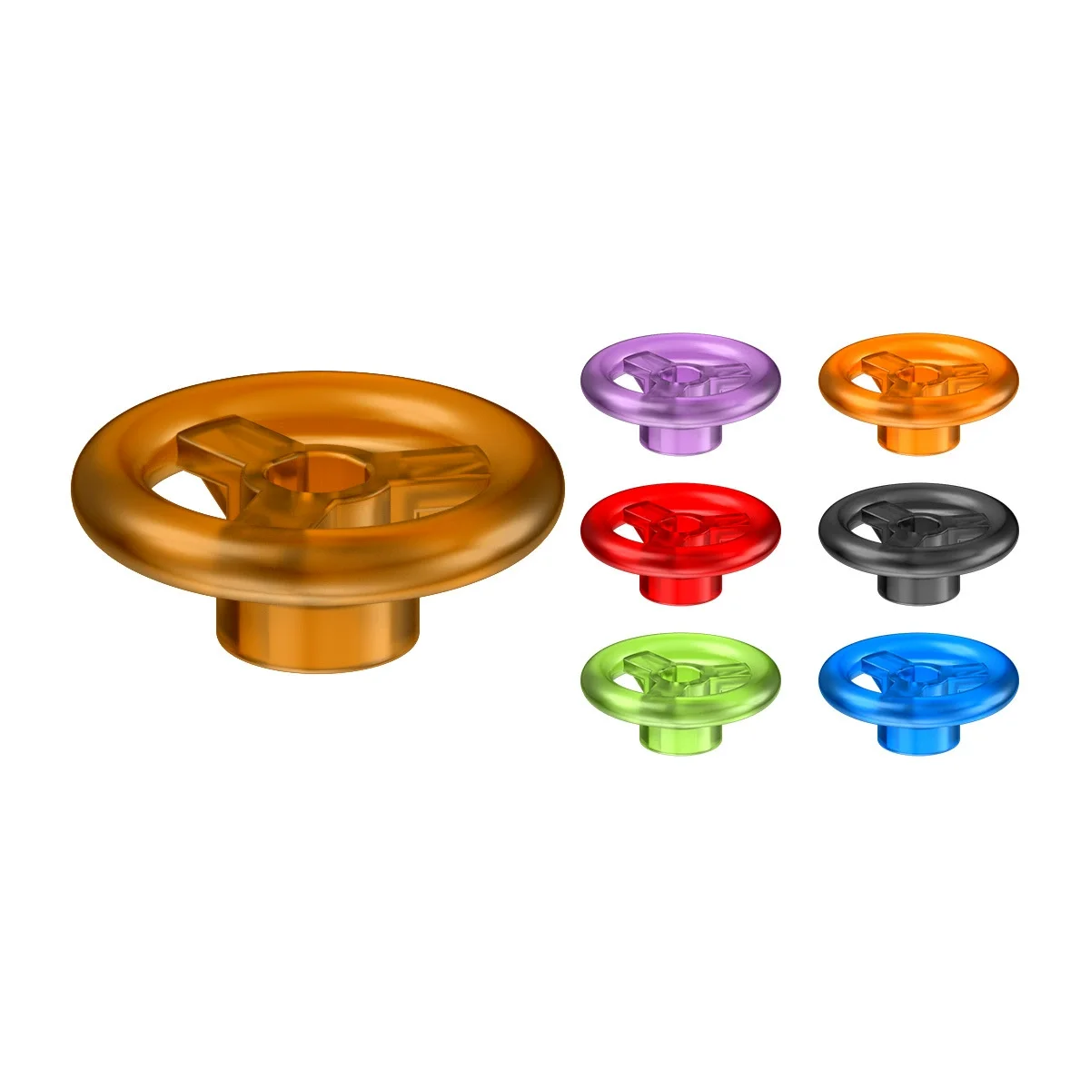 Ek 1315 Compatible with Lego 30663 Domestic Assembled Small Steering Wheel Cross-border Building Block Landscape Base Plate