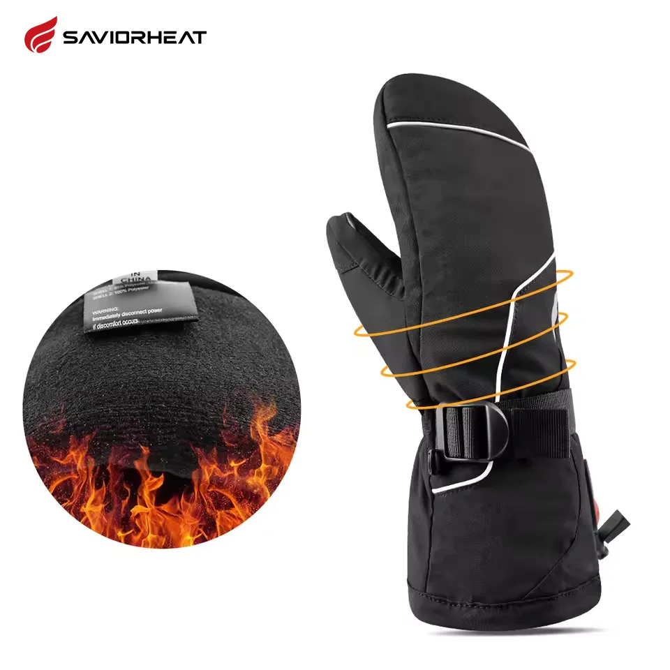 Winter Gloves 3M Cotton Heating Hand Warmer Electric Thermal Gloves Waterproof Snowboard Cycling Motorcycle Bicycle Ski Outdoor