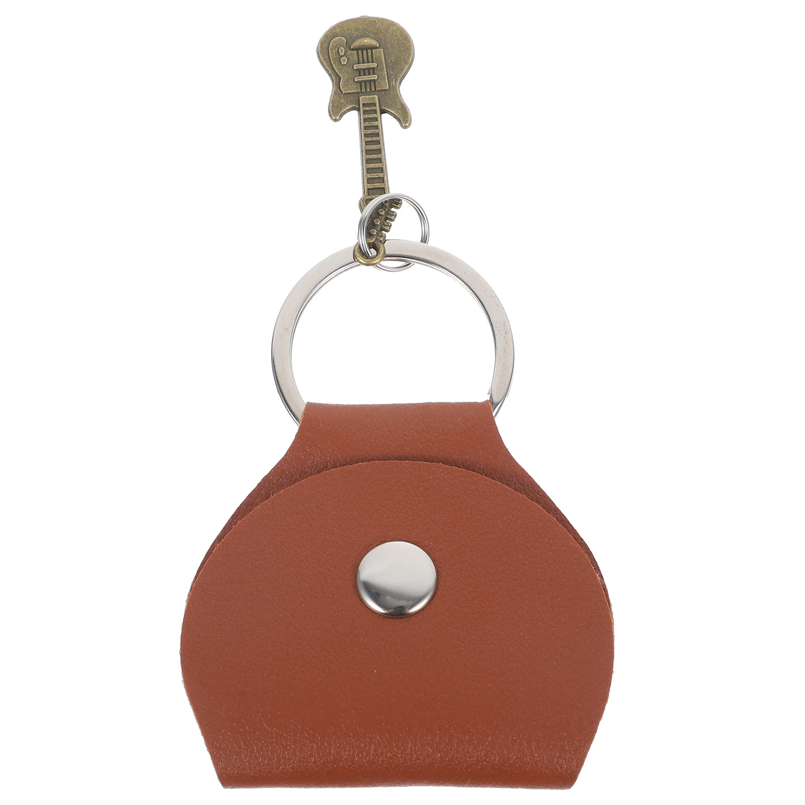 

Guitar Pick Bag Keychain Durable Portable Storage Holder For Picks Accessories Organizer Plectrum Protector Case Instrument