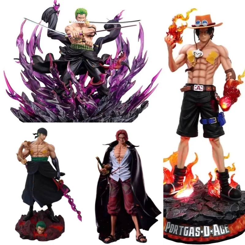 

Jt Statue One Piece Full Range Luffy Shanks Zoro Anime Figure Figure Pvc Statue Collection Model Room Decoration Christmas Gifts