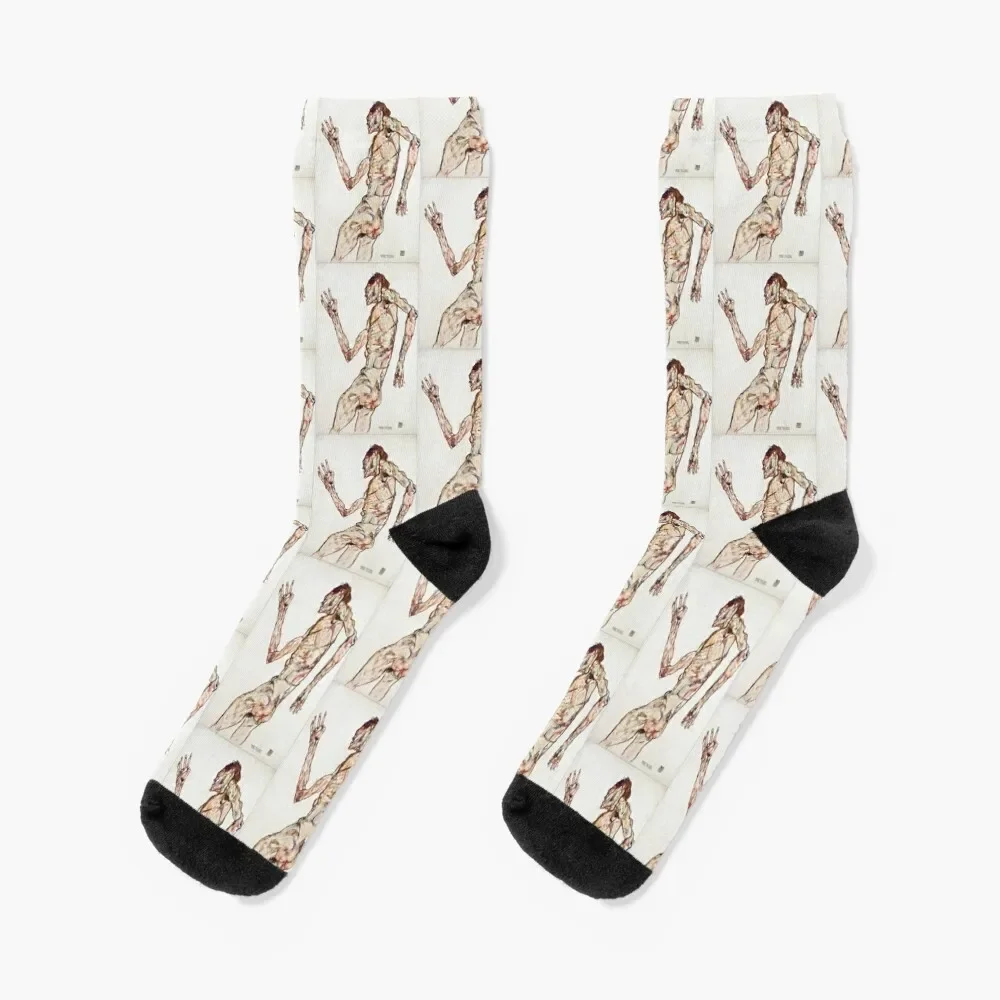 

BESTSELLER - Egon Schiele The Dancer Socks crazy custom floor Socks Men Women's