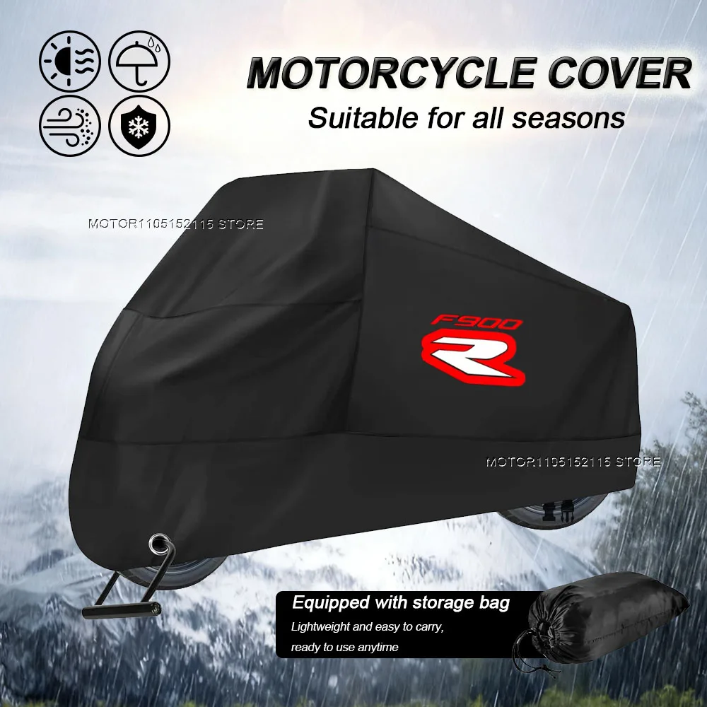 F900R Motorcycle Cover UV Protection Dustproof Snowproof Outdoor Waterproof Motorcycle Rain Cover For BMW F900 R F 900 R ADV