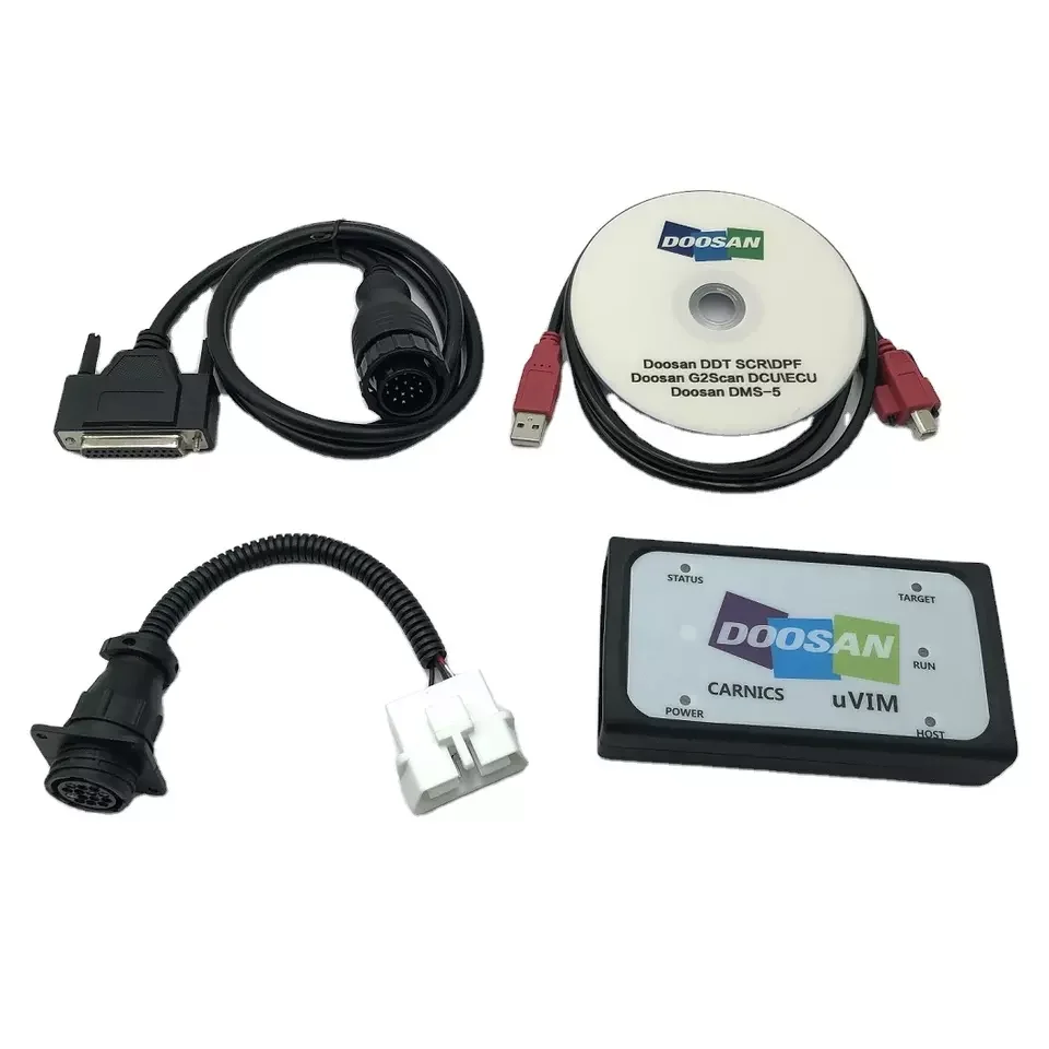 

Doo-san Excavator Inspection Diagnostic Tool DDT SCR DPF G2 Scan DCU ECU DMS-5 Hardware + Software Version 1.6.3 2016.09