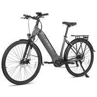 FAFREES FM9 Adults Electric Bicycle 28inch Tire 250W Bafang Mid-drive Motor E-Bike 25km/h Max Speed 15Ah Battery Electric Bike