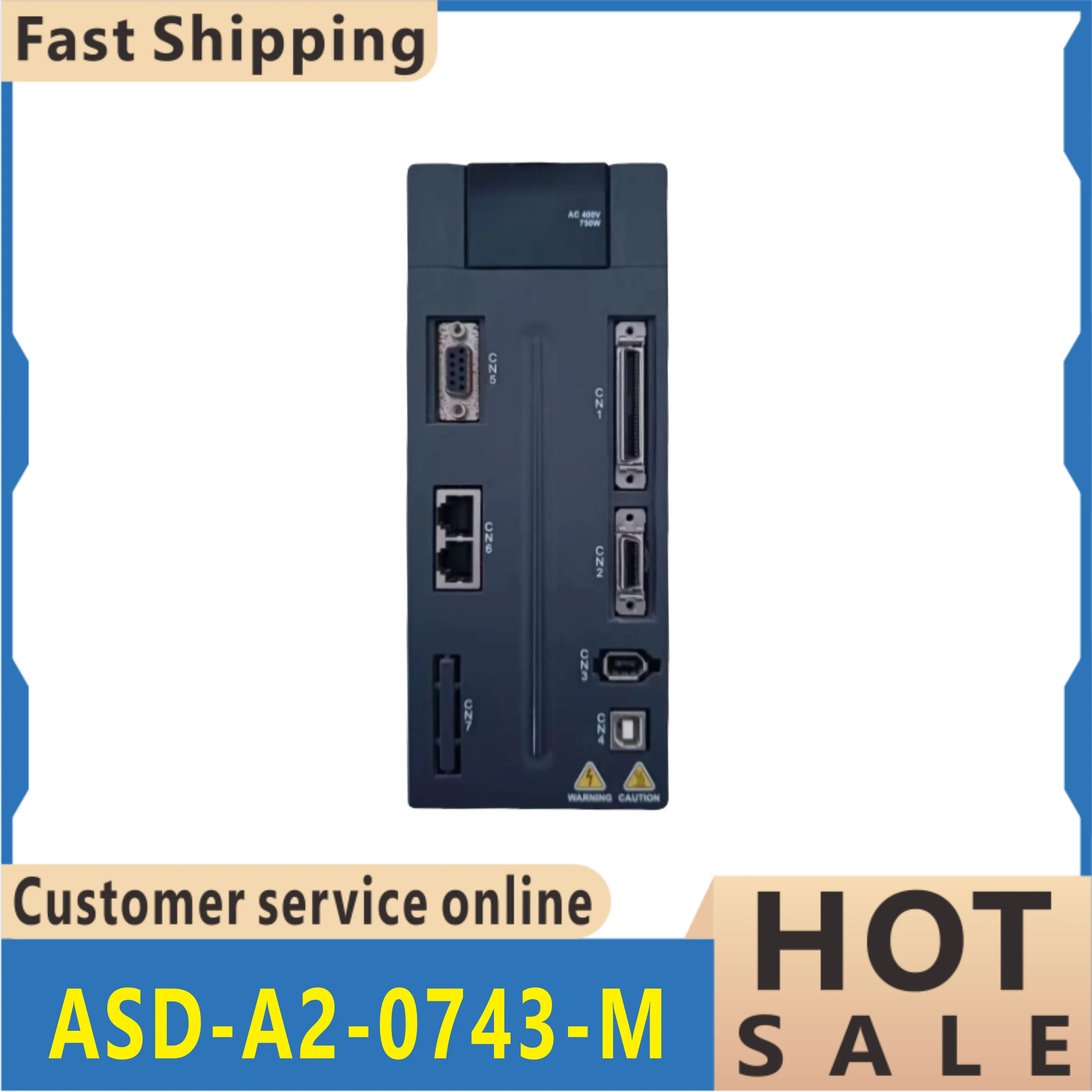 

100% testing ASD-A2-0743-M servo drive