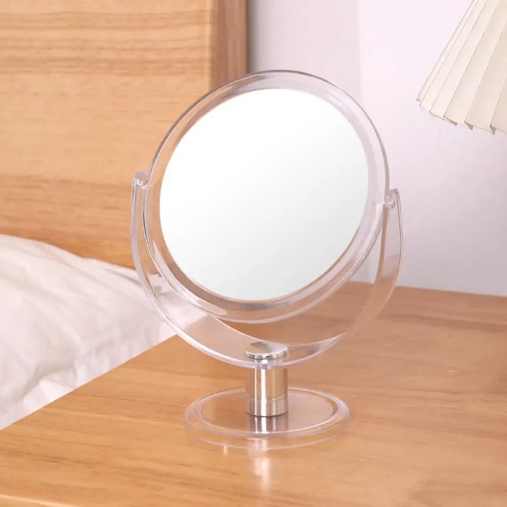 High Definition Rotation Makeup Mirror Double-sided Mirrors 360 Degree Adjustment Desktop Dressing Mirror Ins Magnifying Mirror