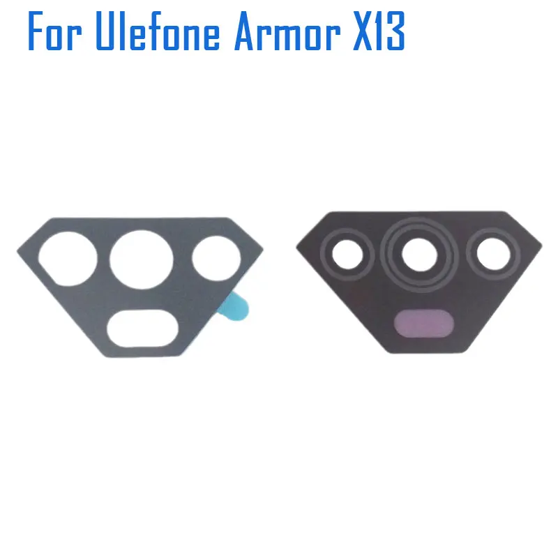 

New Original Ulefone Armor X13 Rear Camera Lens Back Camera Lens Glass Cover With Adhesive For Ulefone Armor X13 Smart Phone