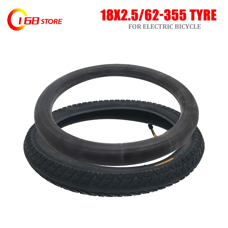 High Quality 18 Inch Tire or Inner Tube  18x2.5 62-355 for Electric Bikes E-bikes Kid  Unicycle Small BMX&Scooter Part