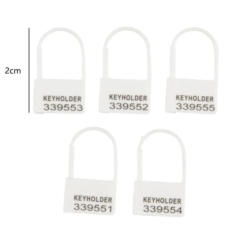Disposable Plastic Chastity Device Key Set Anticheat No Repeat Nums Accessories view 6