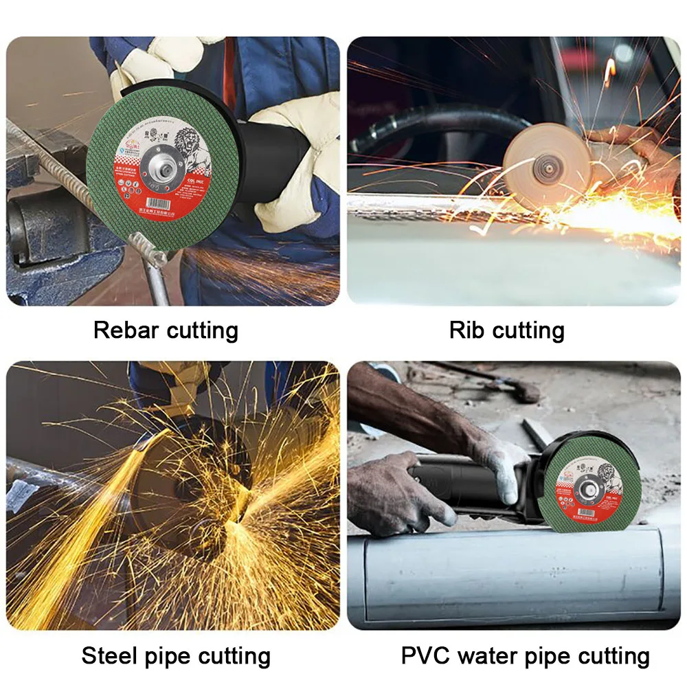 125mm Metal Cutting Disc 5 Inch Grinder Dis Resin Cutting Off Saw Blade for Angle Grinder Metal Stainless Steel Iron Cutting