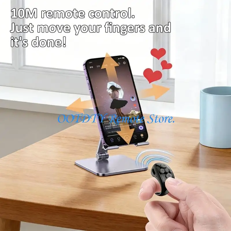  Universal Compatible Finger Page Turner Fingertip Wireless Remote Control