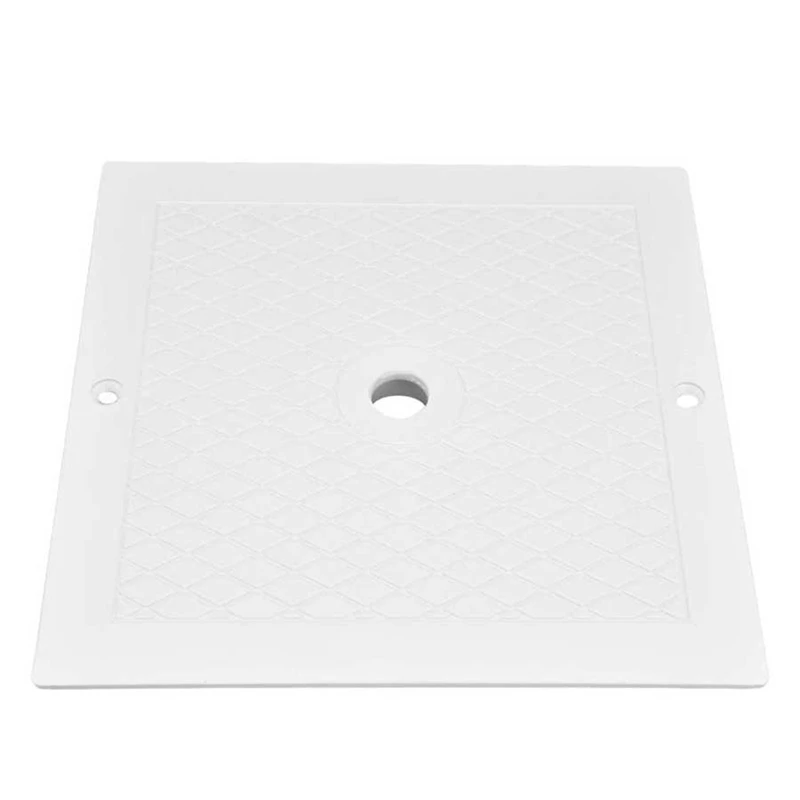 Swimming Pool Skimmer Lids Reliability Effective Filtration Easy To Install Quadrate Skimmer Cover For Pool SPA Drain