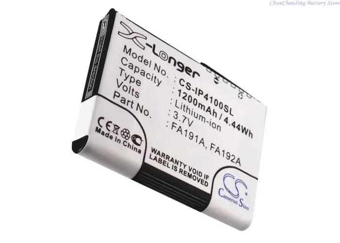 OrangeYu  1200mAh PDA, Pocket PC Battery 343110-001 for HP iPAQ h4100, iPAQ h4150, iPAQ h4155, iPAQ h4135