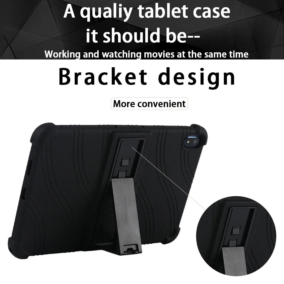Case For Nokia T20 Tablet Safe Shockproof Silicone Stand Cover
