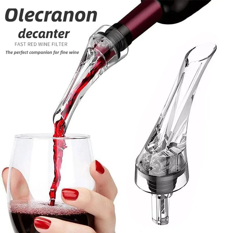 1 stücke Magie Wein Decanter Wein Belüften Ausgießer Auslauf Decanter Wein Belüfter Schnelle Belüften Ausgießen Werkzeug Pumpe Tragbare Filter