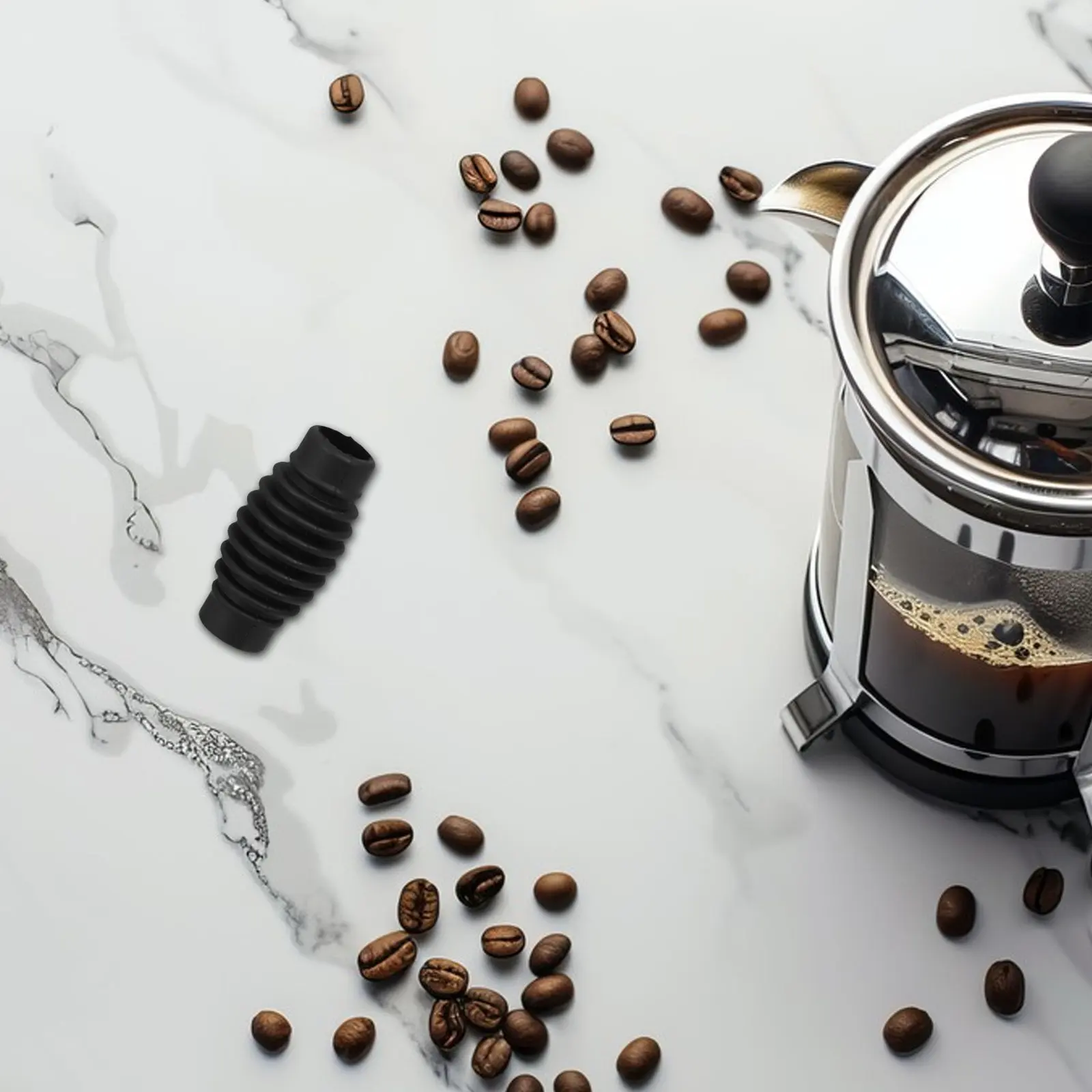 

Rubber Insulation Sleeve for Steam Wand Coffee Machine Heat Resistant Non-Slip Grip Protective Cover for Espresso Maker Milk