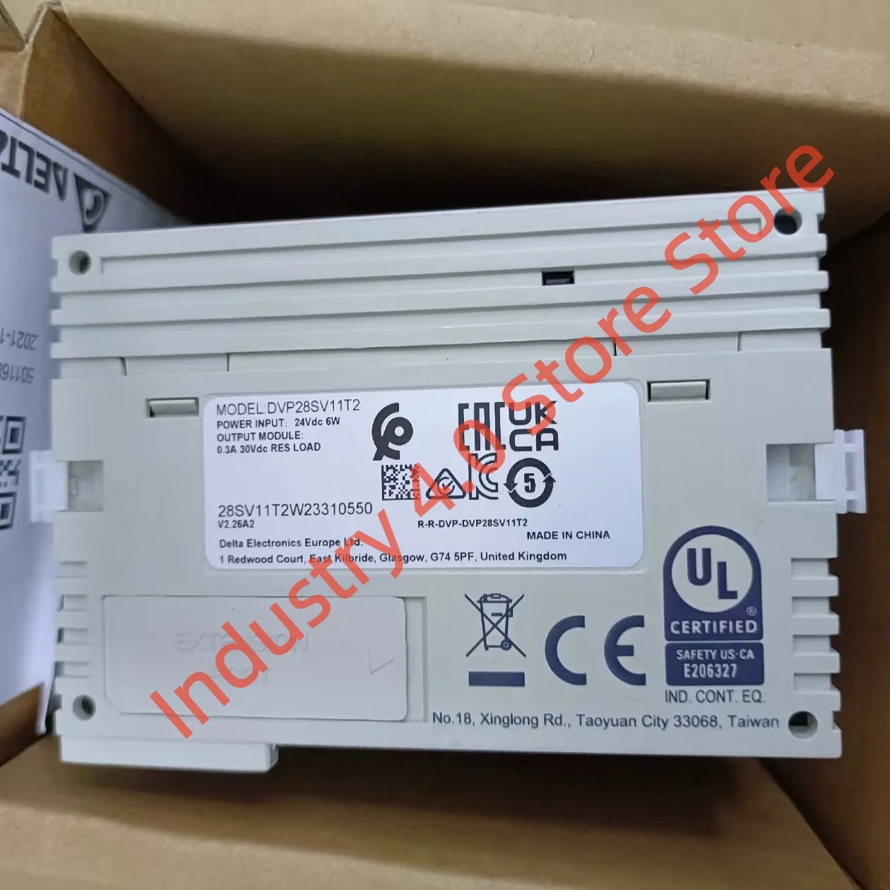 

Новый в упаковке модуль DVP28SV11T2 DVP30EC00R3