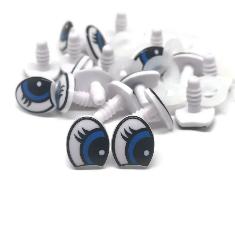 

Safety Solid Comlcal Eyes No Stain Cartoon Plastic Animal Eyes 20pcs High quality Come with easy washers