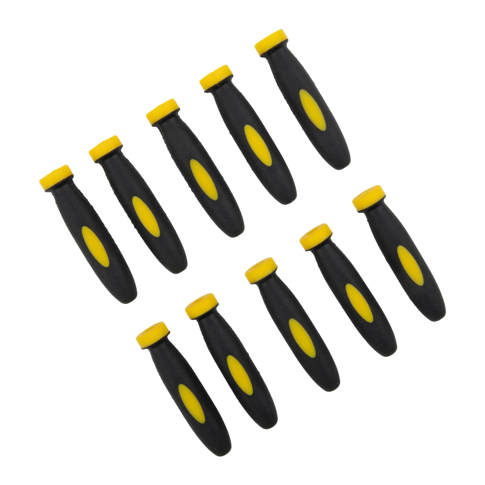 Limes en caoutchouc Foy pour petites fichiers, Fichiers de travail de calcul, Fichiers de poignée Dia, Trou de 3mm, 10 pièces