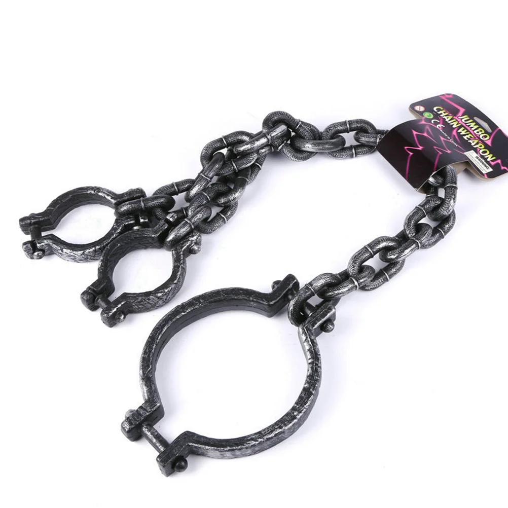 Pretend Play Props Plastic Halloween Costume Realistic Metal Look Party Role Play Stage Prop