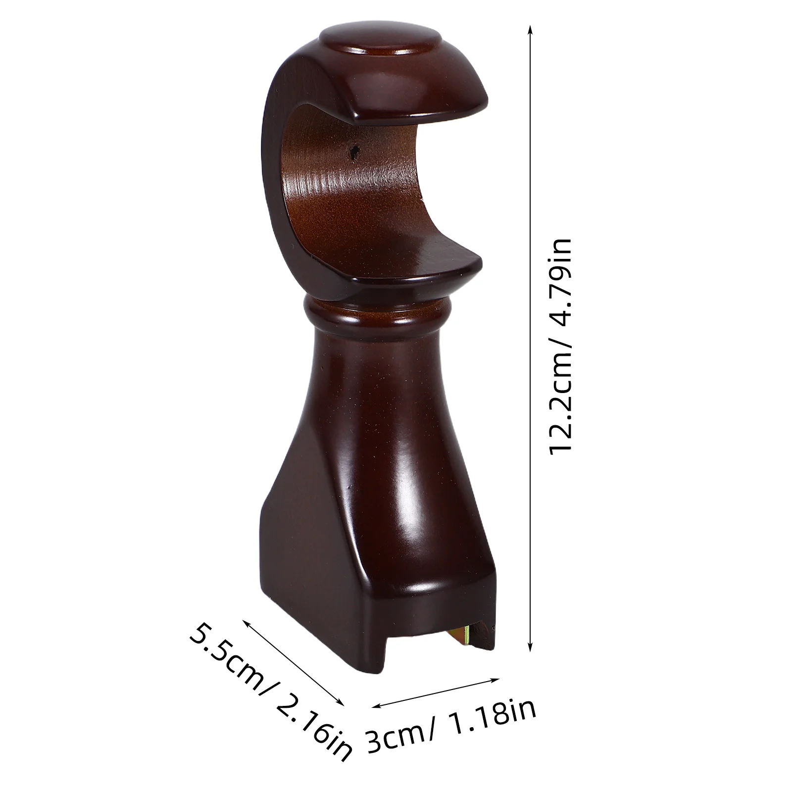 2 قطعة عمود الستارة بين قوسين الخشب الثقيلة دعم لغرفة المعيشة غرفة نوم المطبخ نافذة قضيب الستارة حامل الملحقات