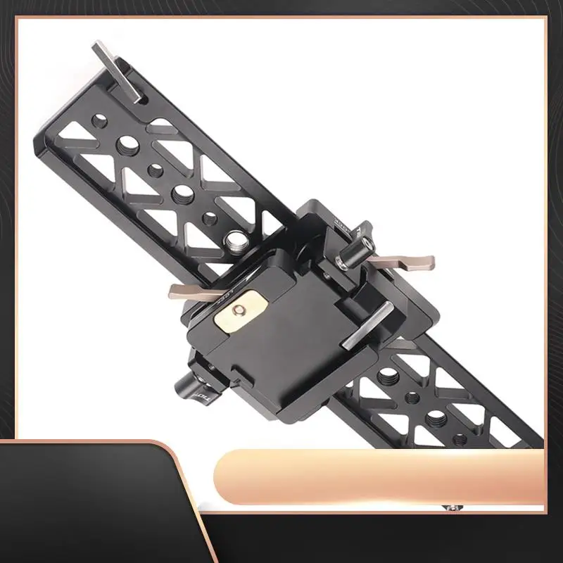 

For BMPCC4K6K/A7S3JTZ Model Iron Head Cage Base Multifunctional Portable Light Weight Dovetail Skateboards Durable C