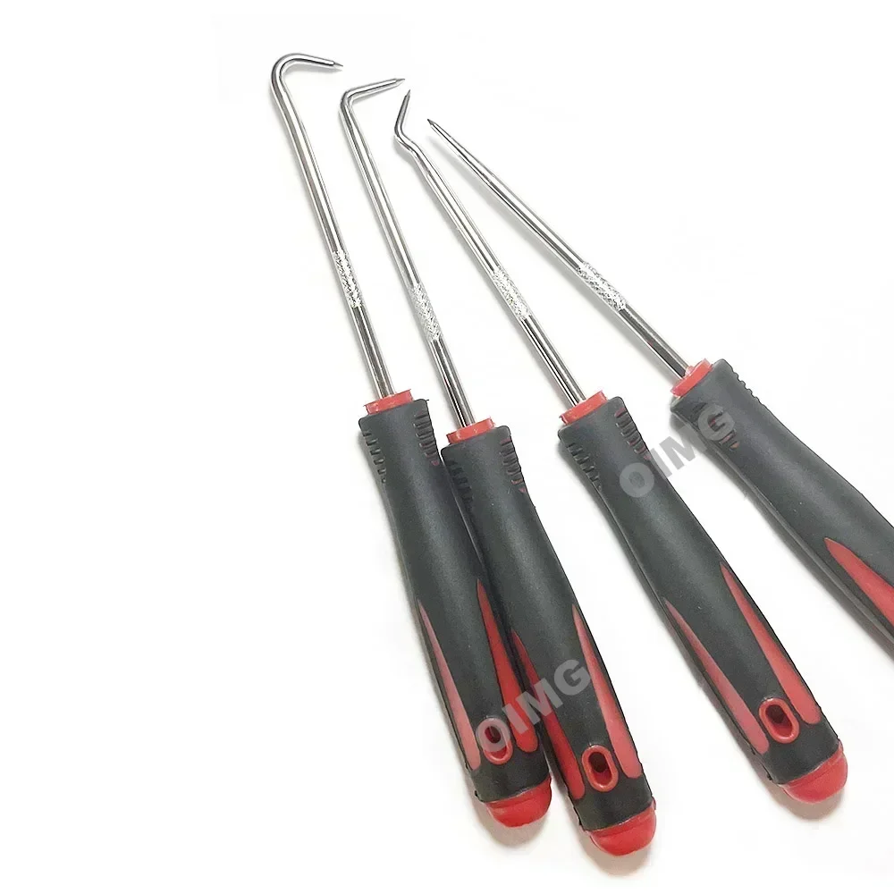 รถซีลน้ํามันไขควงชุด O แหวนปะเก็น PULLER Hooks เครื่องมือกําจัดยางหินทําความสะอาด Pick และชุดตะขอสําหรับยานยนต์
