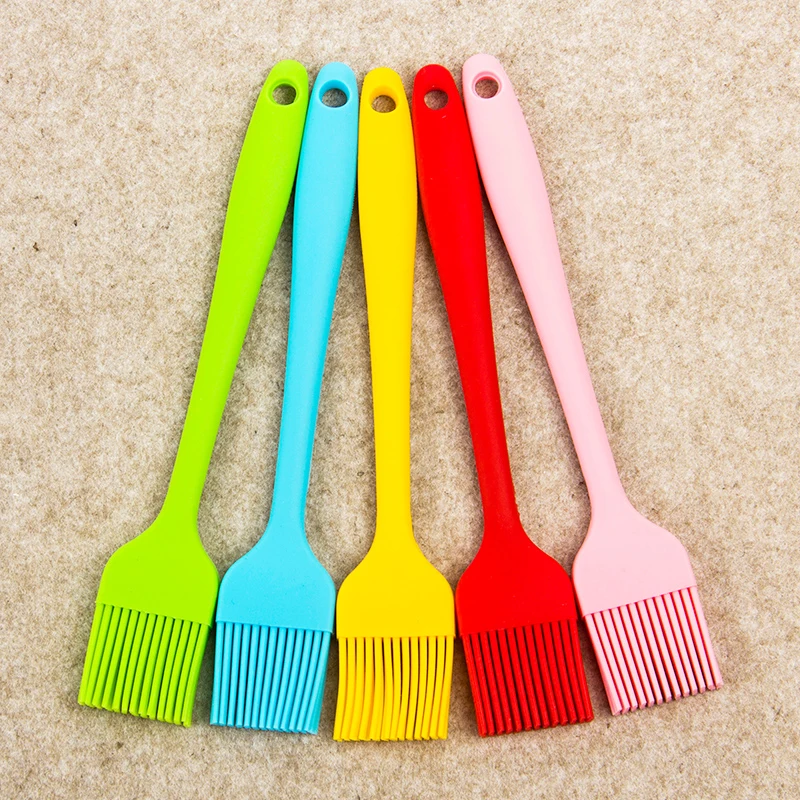 

Silicone Grill Brush Bread Chef Brush Pastry Oil Cooking Smear Cream Brush Tool Cake Bread baking pan oil brush Kitchen Brush