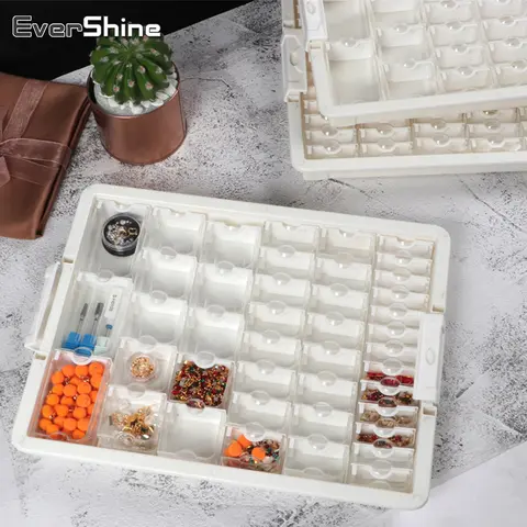 EverShine Drill Containers Diamond Painting Tool Accessories Diamond Embroidery Box Mosaic Storage Box New Arrivals 2025 Gifts