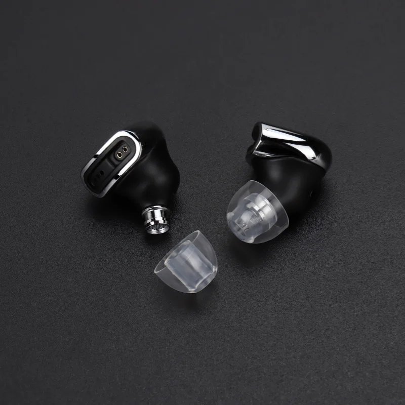 TWISTURA Stars 이어팁 크리스탈 클리어 액체 실리콘 이어팁 SML-3쌍